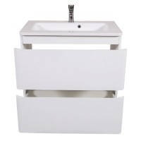 7760 АКЦЕНТ Тумба підвісна з раковиною-60 Альфа (1 сорт) Аква Родос фото 2