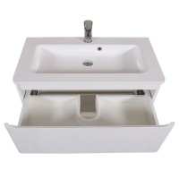 7760 АКЦЕНТ Тумба підвісна з раковиною-60 Альфа (1 сорт) Аква Родос фото 3