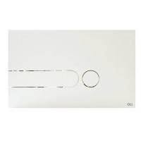 670001 iPlate клавіша змиву, білий (1 сорт) OLI