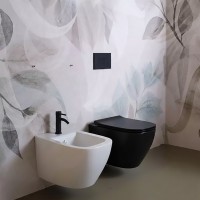 JU18/F85 /JU004  Juniper Унітаз підвісний + набір кріп.F85 +кришка(Ju004), , турбозмив Vertigo flush SIMAS фото 4