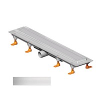 CH 750 KN 1 Душовий канал 750 мм з матовою решіткою Класік та Під плитку, нержавіюча сталь, горизонт MCH