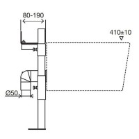 008908 (618547)  Easy рама д/біде (1 сорт) OLI фото 2