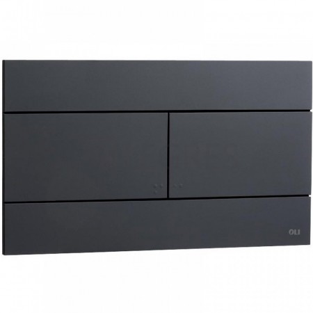 659055/659056  Slim клавіша змиву , чорна матова (1 сорт) OLI