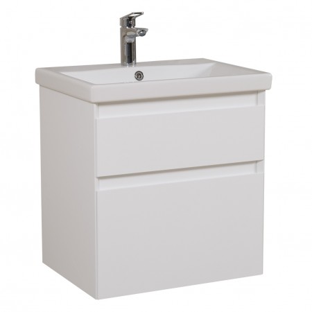 7644 ЕЛІТ Тумба підвісна з раковиною-60 Elite (1 сорт) Аква Родос