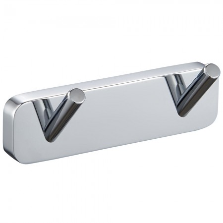 8744 планка з гачками CAPRI, хром (1 сорт) Аква Родос