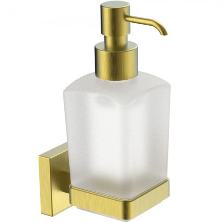 27495 (8932C) ORLANDO GOLD Дозатор для рідкого мила, скло, золото (1 сорт) Аква Родос