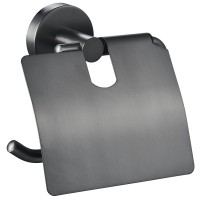 25063 GLORIA GUN METAL Тримач для паперу закритий (1 сорт) Аква Родос