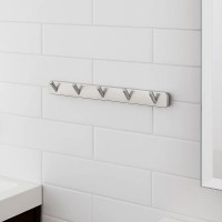 8742  Планка з гачками CAPRI, хром (1 сорт) Аква Родос фото 3