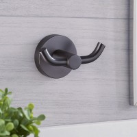 25062 GLORIA GUN METAL Гачок подвійний (1 сорт) Аква Родос фото 2