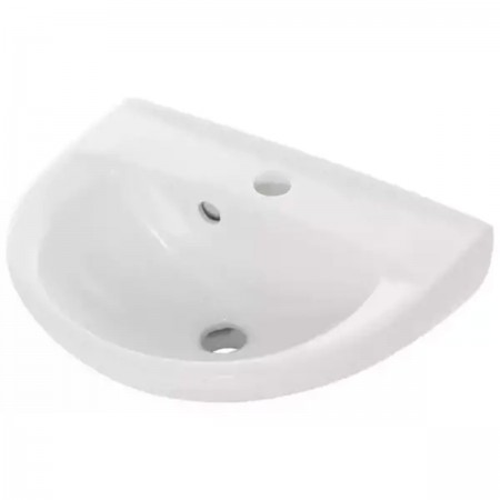 K08-263 PRESIDENT Раковина 45 ONE HOLE з отвором для змішувача (плівка) (1 сорт) MITO