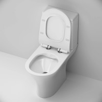 CNA8600SC Flash  Унітаз-Компакт кришка мікроліфт, білий (1 сорт) AM.PM фото 5