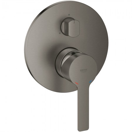 24095AL1 Lineare Змішувач для ванни на 3 виходи, Brushed Hard Graphit (1 сорт) Grohe