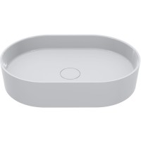 Раковина Kira 600х400 накладний, колір білий, покриття глянець (1 сорт) MIRAGGIO фото 3