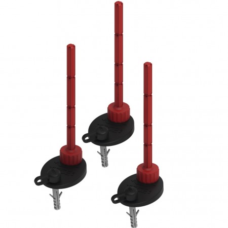 674000 TECEdrainprofile Комплект опор, 65-164 (95-194) мм (1 сорт) Tece