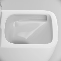 CGA1901SC Gem Aquaspin підвісний унітаз з сидінням мікроліфт (1 сорт) AM.PM фото 5