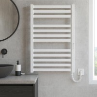 6.1.0201.06.WM Рушникосушка ел. HF Oxford 770х530 білий мат, в комплекті з прих.підкл (1 сорт) Hygge Family фото 7