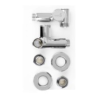 4.0.0500.55.P К-кт кутових кранів під ТЕН, хром (1 сорт) Mario фото 3