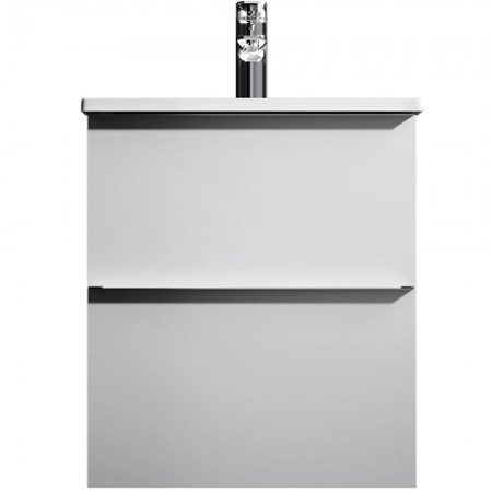 MTA-FHX0552WG-WCC0552WG  X-Joy S, База з раковиною, підвісна, 55 см, 2 ящика, біла, глянець (1 сорт) AM.PM