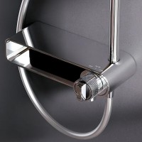 F0785A700 X-Joy, F0785A700 X-Joy, душ.систем: зм-ач-полиця д/ванни/душу, душ.штанга, верхн. душ 220м AM.PM фото 5