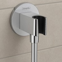 26888000 HG FixFit S Шлангове підключення з тримачем, хром (1 сорт) HANSGROHE фото 2