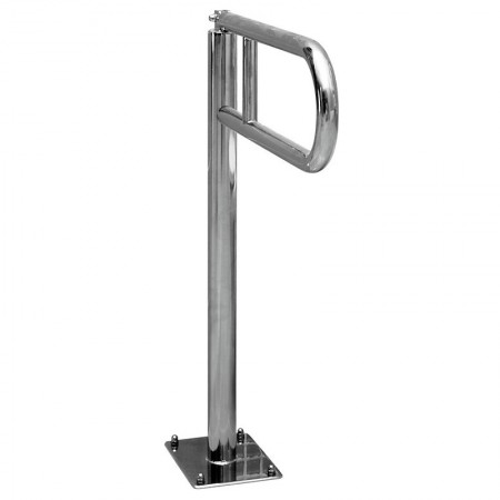 K97-036 ETIUDA Поручень напольний для туалету 60 см, відкидний (1 сорт) CERSANIT-С Україна