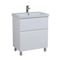 7647 ЕЛІТ Тумба підлогова з раковиною-70 Elite (1 сорт) Аква Родос