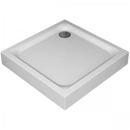 W90T-403-090W Gem, душовий піддон квадратний, 90х90 з сифоном, білий ( (1 сорт) AM.PM