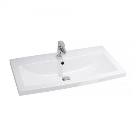 K32-015 COMO Умивальник меблевий 70 з отвором для змішувача, з переливом, білий гялнець (картон) (1  CERSANIT-С Україна