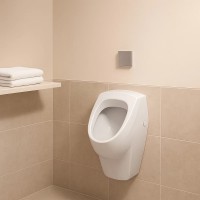 500.344.01.1 Selnova Уринал, задній підвід води, задній випуск, білий глянець (без кріплення) (1 сор Geberit фото 5