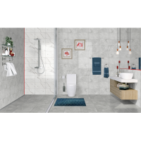 BETTY LIGHT GREY MATT** (1 сорт) CERSANIT entry фото 1