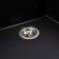 5050 GALAX  Кухонна мийка гранітна 500*500, чорна матова (1 сорт) Valeso фото 3