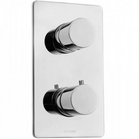 Z00002000030005 TEO LINE Зовнішня частина термостатичного змішувача , хром (1 сорт) Bossini