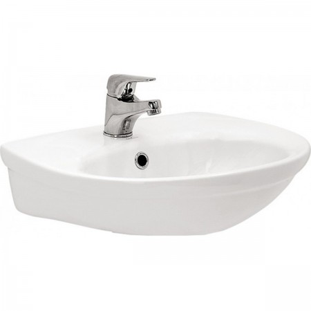 K07-028-EX1 EKO Раковина 2000 55 з отвором для змішувача, білий глянець (плівка) (1 сорт) MITO
