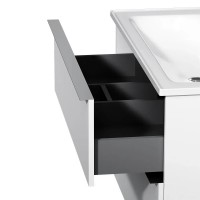 MTA-FHX1002WG-WCC1002WG  X-Joy S, База з раковиною, підвісна, 100 см, 2 ящика, біла, глянець (1 сорт AM.PM фото 3