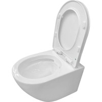 C85A1703SC X-Joy S  підвісний унітаз безобідковий з сидінням мікроліфт (1 сорт) AM.PM фото 2