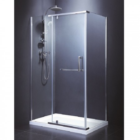 FEN2223 COMFORT Кабіна душова, квадр., 100х100, без піддона, скло прозоре (1 сорт) Devit