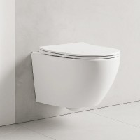 3020162 UNIVERSAL Унітаз підвісний безобідковий  quick-fix, soft-close (1 сорт) Devit фото 4