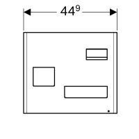 500.649.JK.2 Geberit Магнітна дошка з боксами для зберігання: магнітна дошка: лава матовий, бокси дл Geberit фото 1
