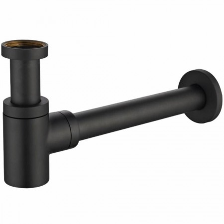 ZACC240NO сифон для раковини, чорн.мат (1 сорт) Paffoni