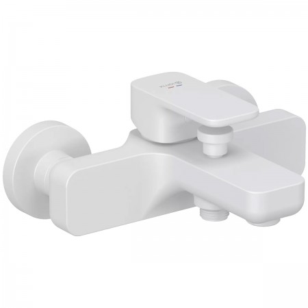 426915375 KLUDI-RENON Змішувач д/ванни, білий матовий (1 сорт) Kludi