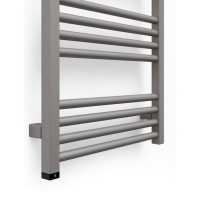 WWFIE090050K9M5E1P Рушникосушка електрична Terma Fiona One 900*500, колір чорний мат (RAL 9005), при Terma фото 1