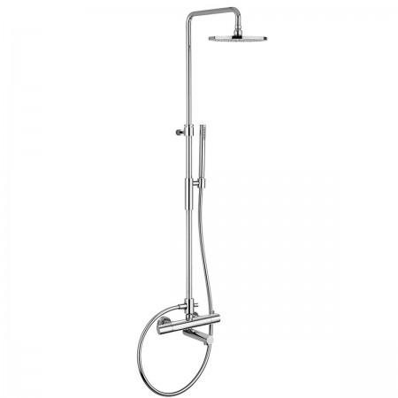 ZCOL721LIQCR  BIRILLO Душова система з термостатом, хром (1 сорт) Paffoni