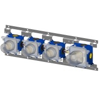 MDBOX019 modular box  Внутрішня частина до термостата на 3 виходи, вертикальна/горизонтальна установ Paffoni