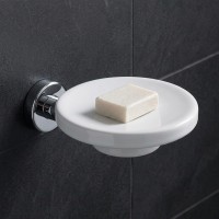 TE  122 51 TECNO  Мильниця підвісна, керамічна, білий/хром (1 сорт) Bagno associati