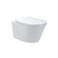3801082 Harmony Підвісний безобідковий унітаз з кришкою soft-close, білий глянець (1 сорт) Devit