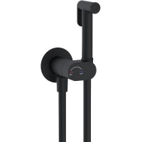 550539B Flow Гігієнічний душ, чорний матовий (1 сорт) Devit