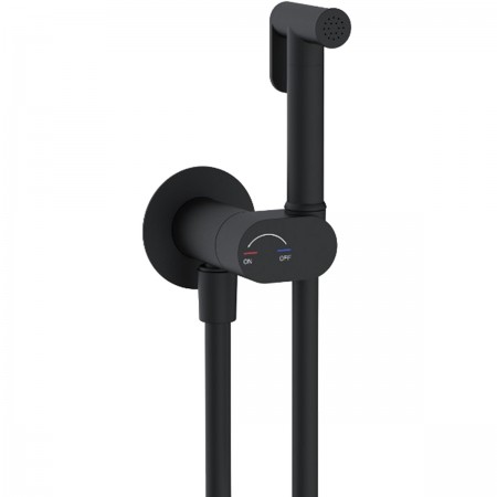 550539B Flow Гігієнічний душ, чорний матовий (1 сорт) Devit