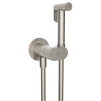 550539N Flow Гігієнічний душ, brushed nickel (1 сорт) Devit