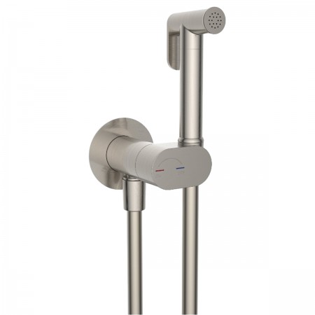 550539N Flow Гігієнічний душ, brushed nickel (1 сорт) Devit