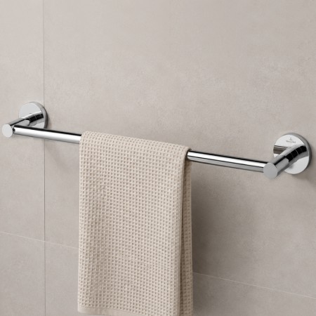 TVA15102100061 Тримач рушників 35 см, хром (1 сорт) VILLEROY  BOCH